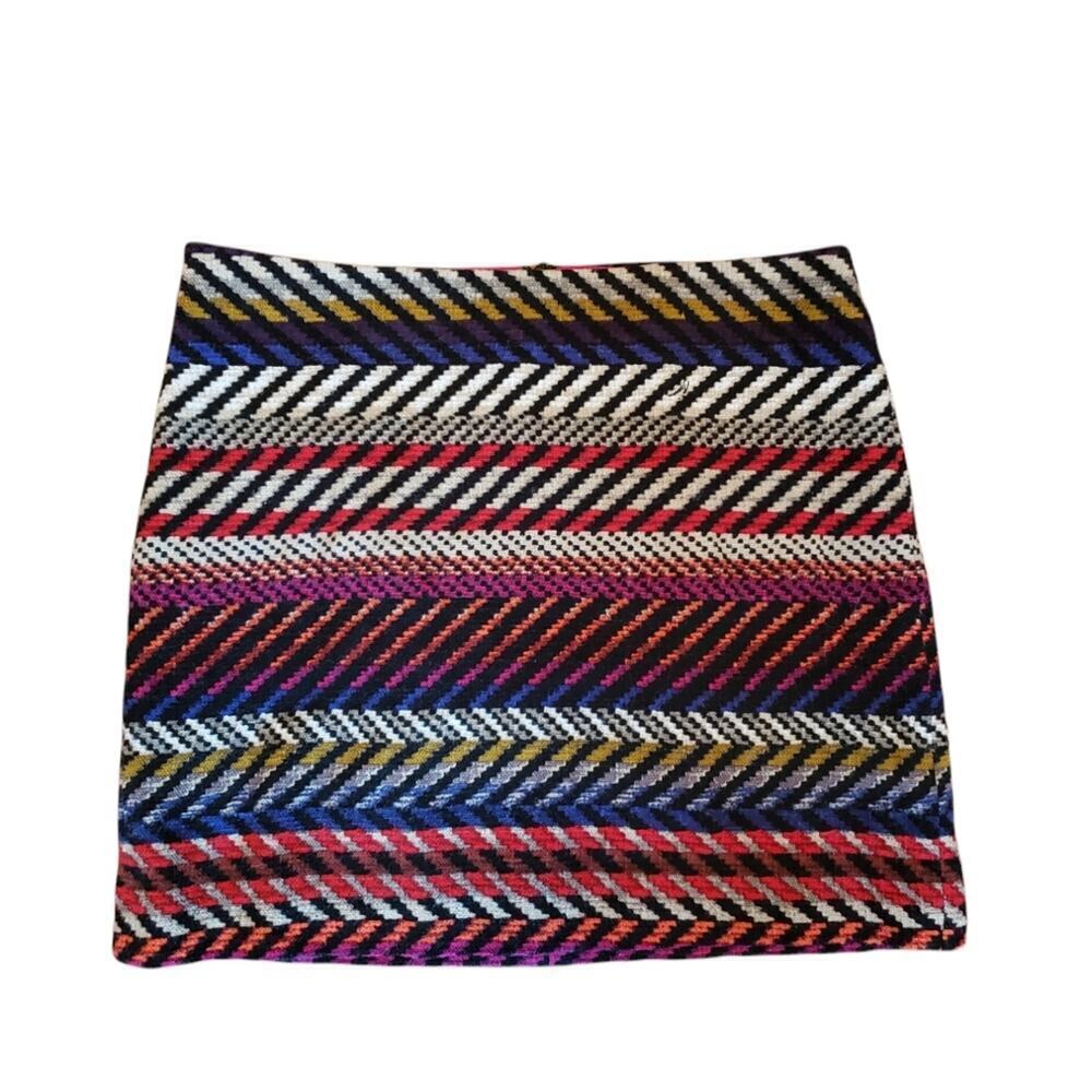 TRINA TURK MULTI COLOR PENCIL SKIRT SIZE 2